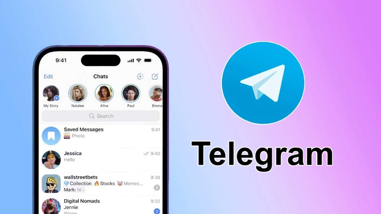 Telegram contact hiding